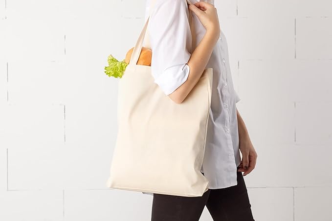 Custom 12x14 Inch Cotton Tote Bag | 150 GSM