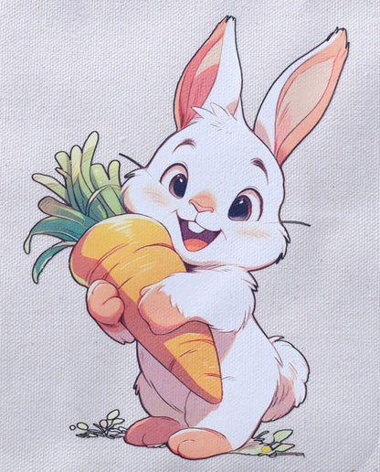 Rabbit Kids Tote Bag