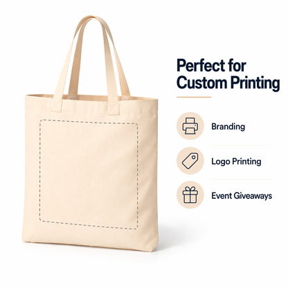 14x16 Inch Cotton Tote Bag | 150 GSM
