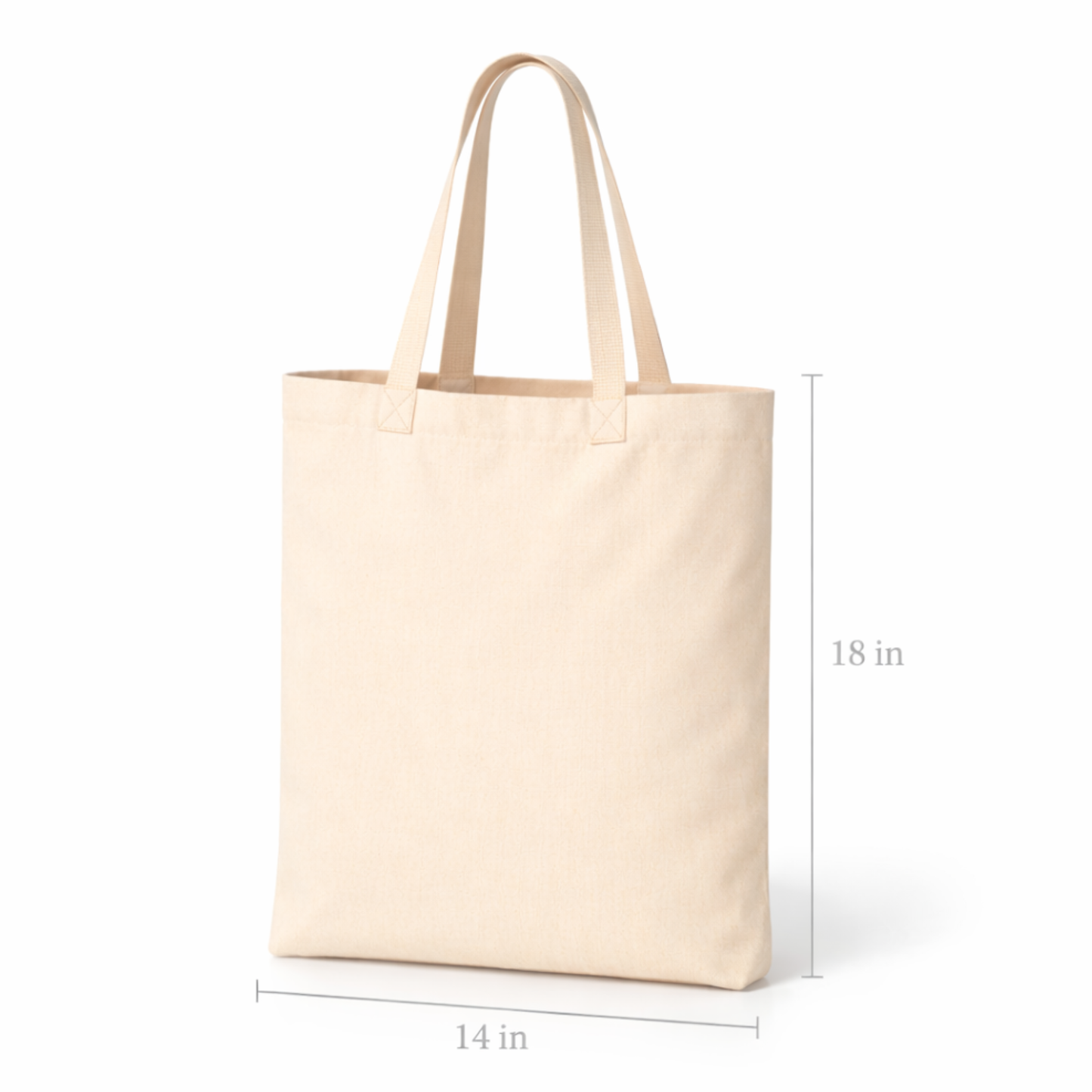 14x18 Inch Cotton Tote Bag | 150 GSM