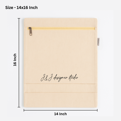 14x16 Inch Personalised Cotton Saree Cover