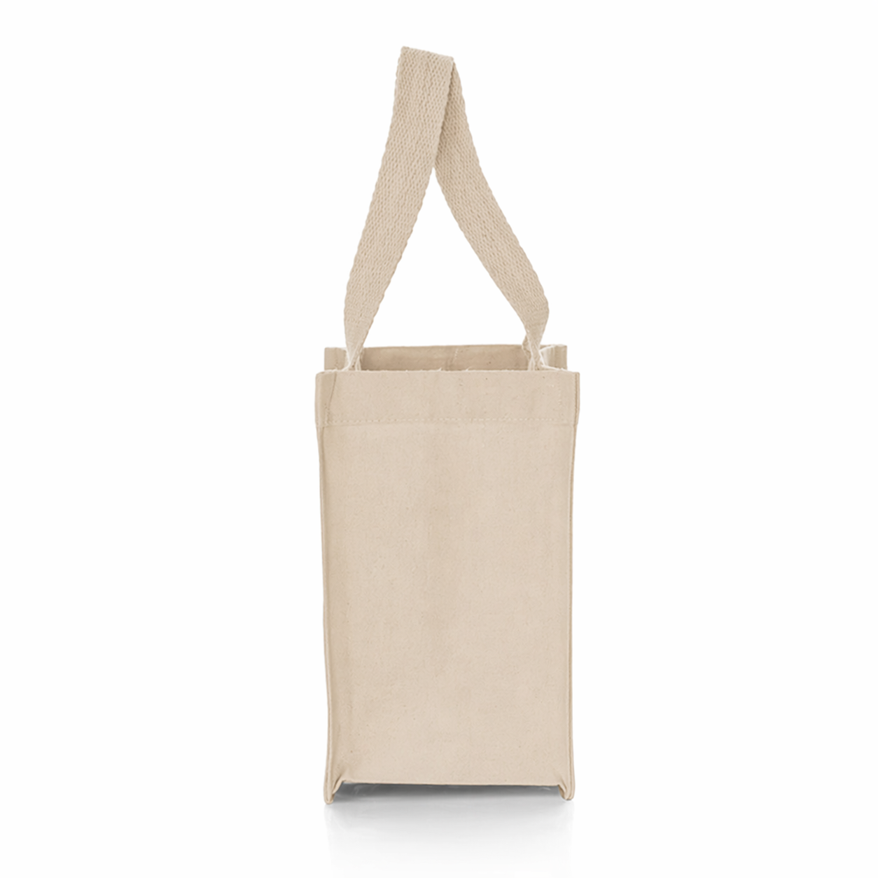 Custom 10x8x5 Inch Cotton Canvas Bag | 330 GSM
