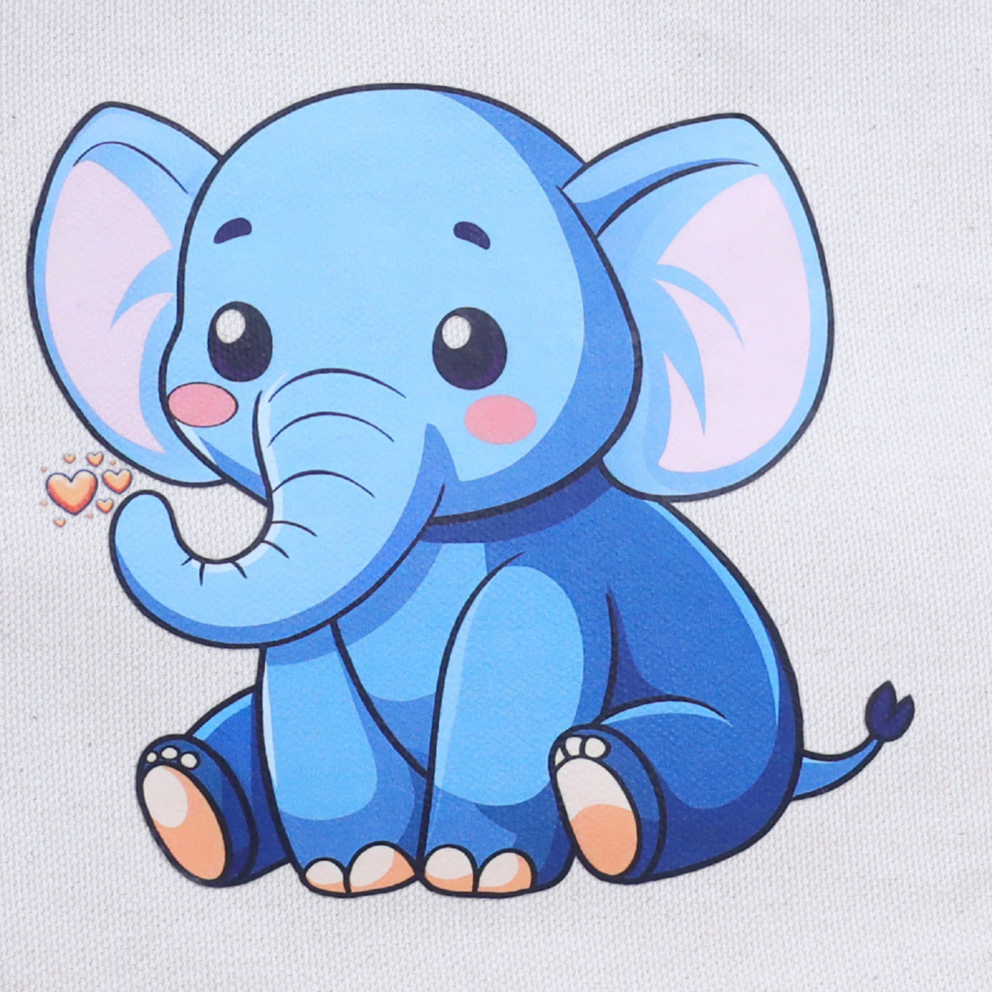 Elephant Kids Tote Bag