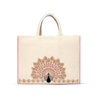 Mayura Embroidered Hamper Bag