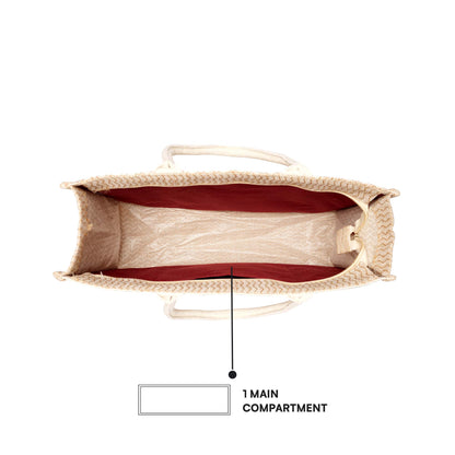 Twin Peacock Hamper Bag