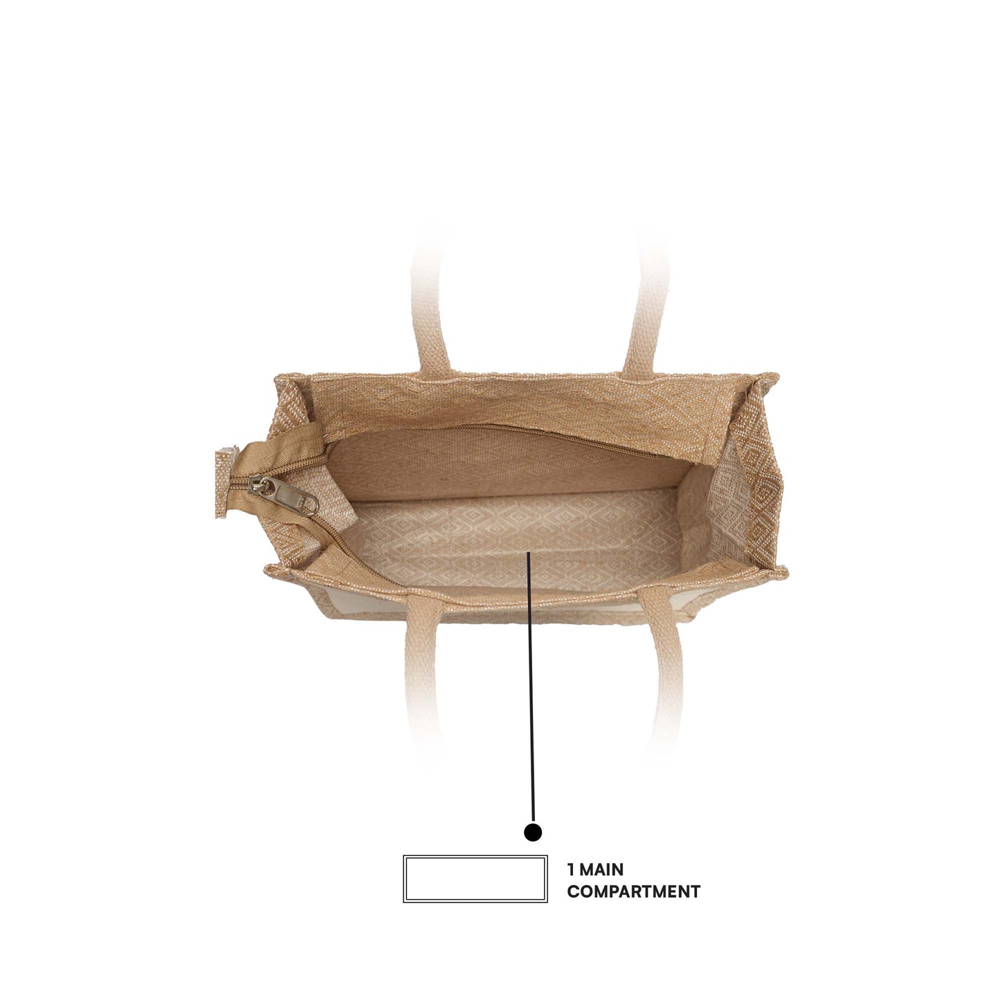 Jute Bag With Pocket