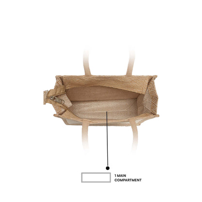 Jute Bag With Pocket