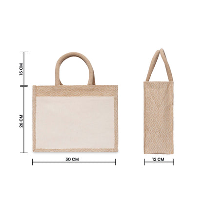 Jute Bag With Pocket