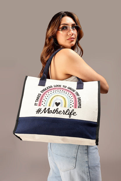 Mother Life Tote Bag