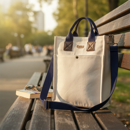 Office Bag for Men and Women - Beige