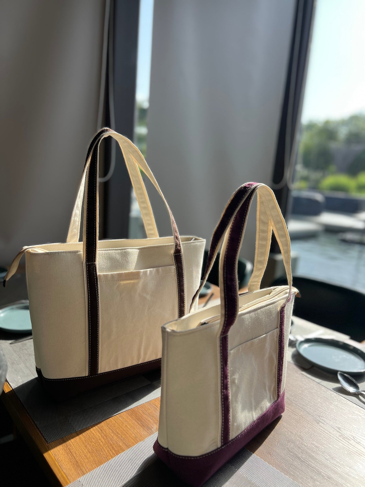 Brown Classic Women Tote Bag