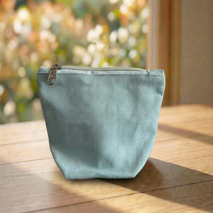 Mini Cotton Zipper Pouch