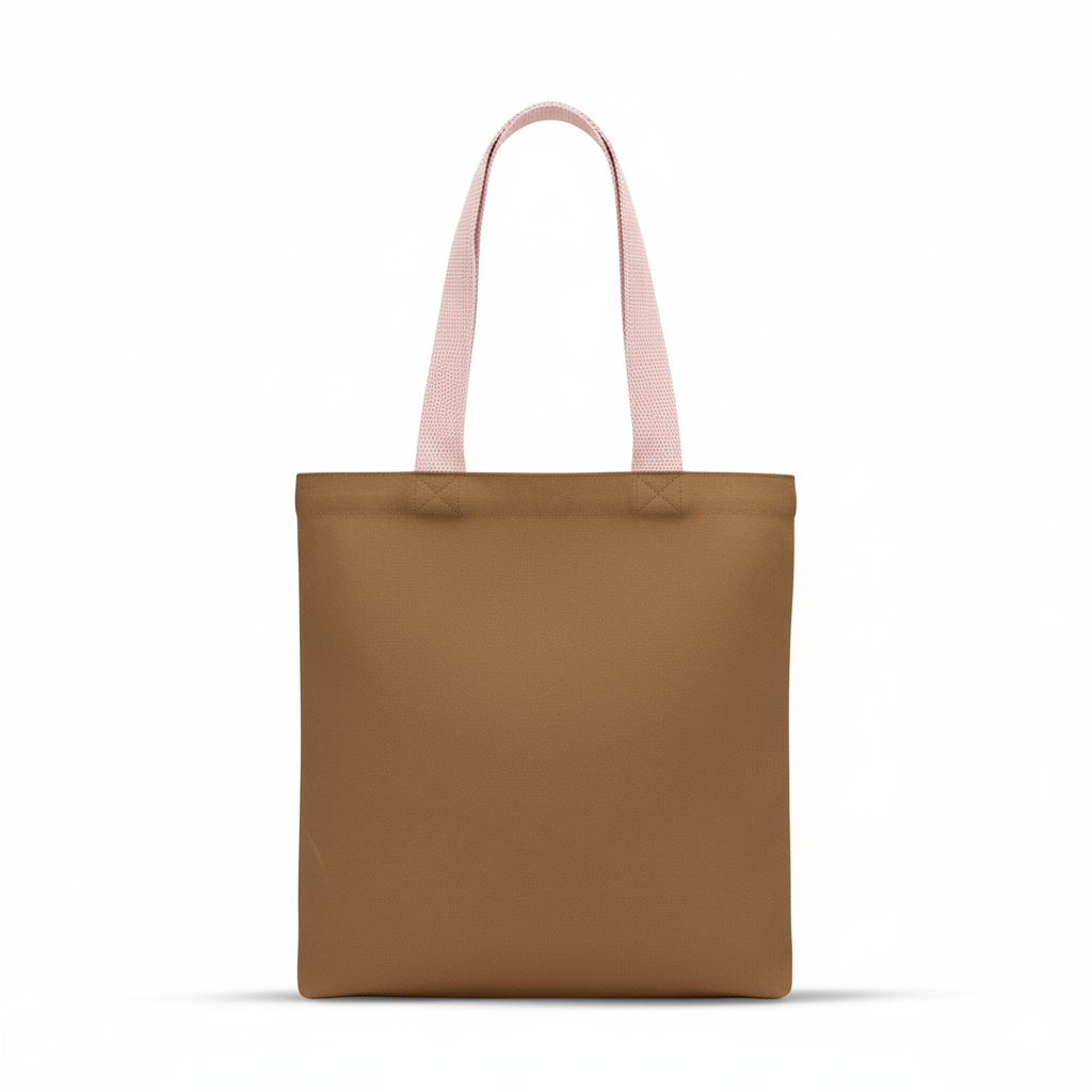 13"x15" Brown Tote Bag