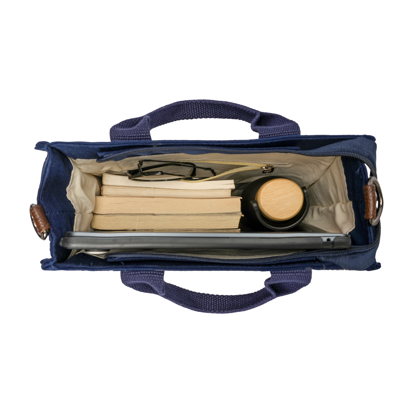 Office Bag for Men and Women - Navy Blue