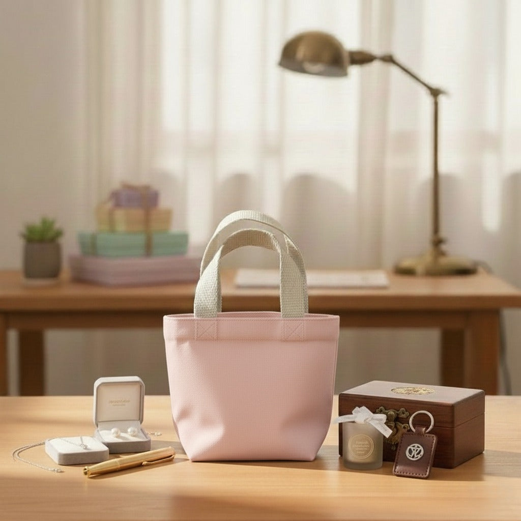 8.5x6x3.5 Inch Mini Hamper Bag | 330 GSM