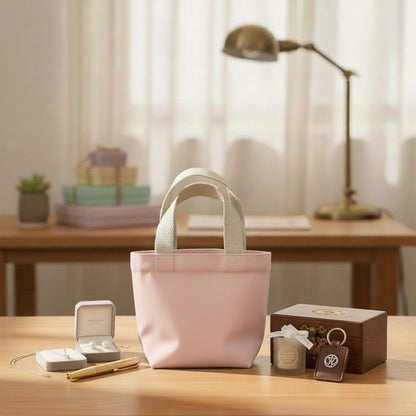 Custom 8.5x6x3.5 Inch Mini Hamper Bag | 330 GSM
