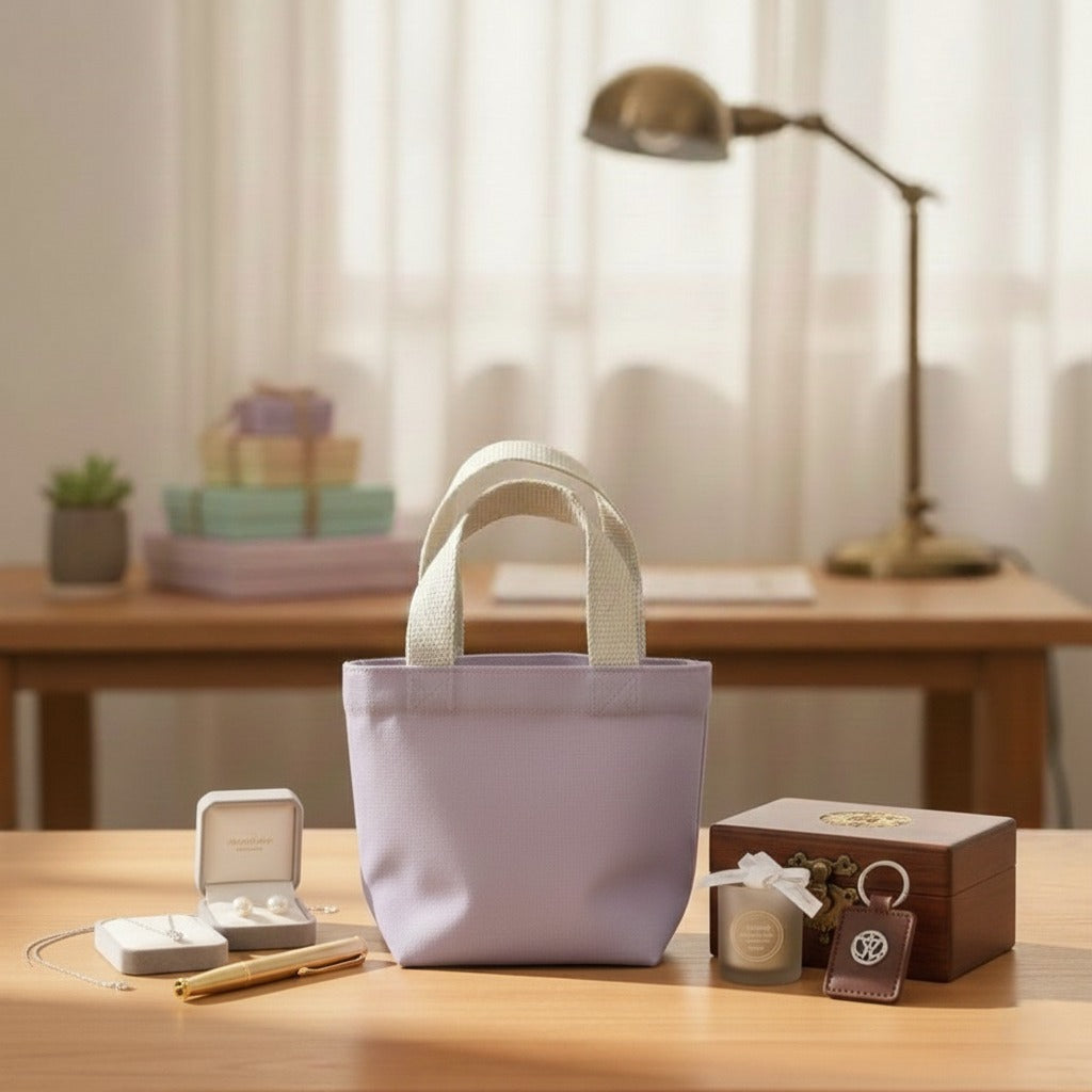 8.5x6x3.5 Inch Mini Hamper Bag | 330 GSM