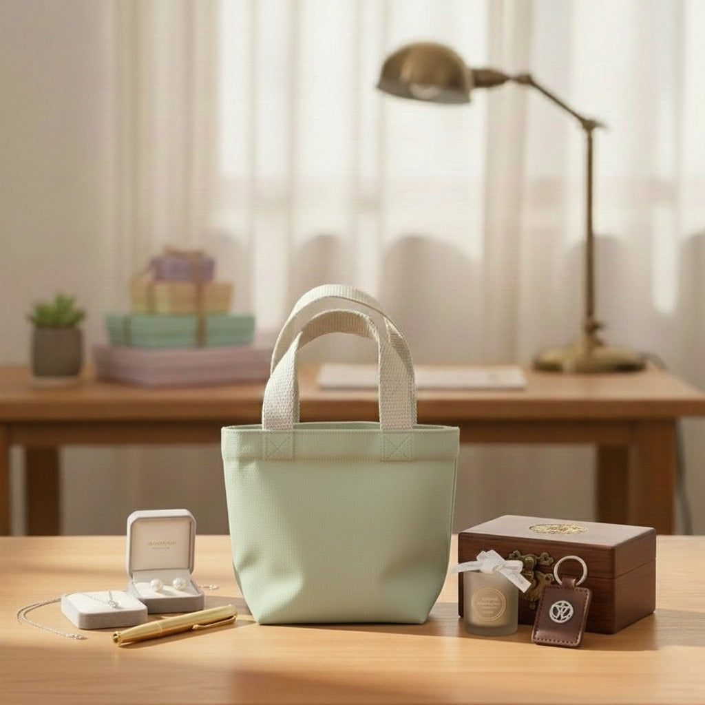 8.5x6x3.5 Inch Mini Hamper Bag | 330 GSM